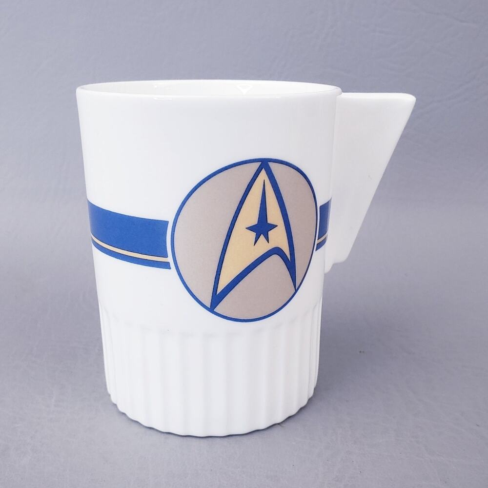 1994 Pfaltzgraff Star Trek Generations USS Enterprise Porcelain Mug